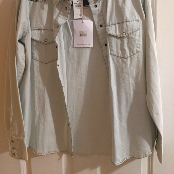 One X One Teaspoon Linen Glacier Jacket - Picture 4 of 4